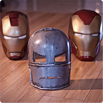 Iron Man helmet model