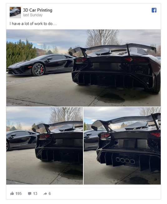 Lamborghini Lends Aventador to Father and Son Building 3D Printed Replica Lamborghini Lends Aventador to Father and Son Building 3D Printed Replica