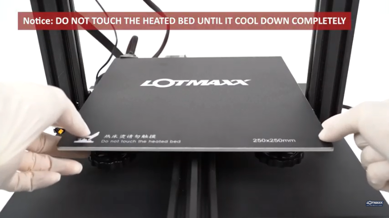 如何清除 LOTMAXX SC-10 打印平台上的水泡？